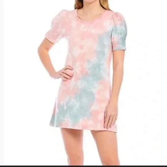 BB Dakota by Steve Madden Dresses & Skirts - BB Dakota x Steve Madden Cosmic Girl Terry Mini Sweatshirt Dress. Size small